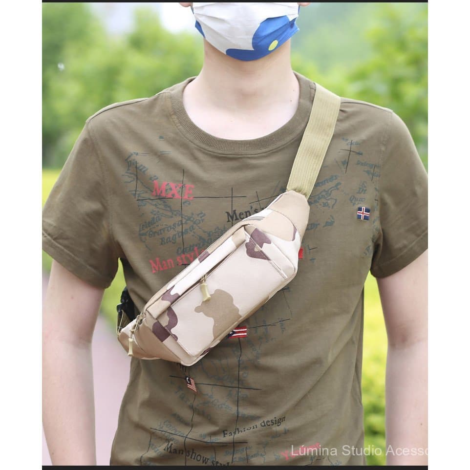 Bolsa de cintura masculina para trabalho em canteiro de obras, montagem de estandes, bolsa de caixa, para caminhadas ao