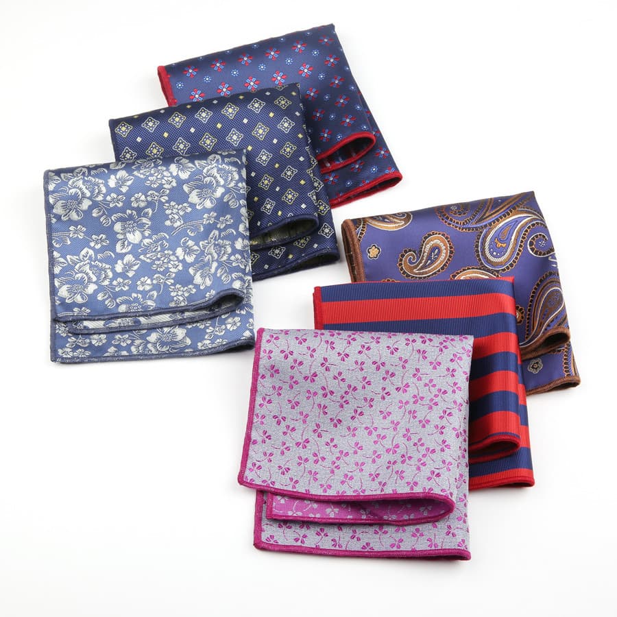 Terno bolso quadrado poliéster seda lenço quadrado masculino terno bolso decoração lenço de peito foto estúdio lenço de
