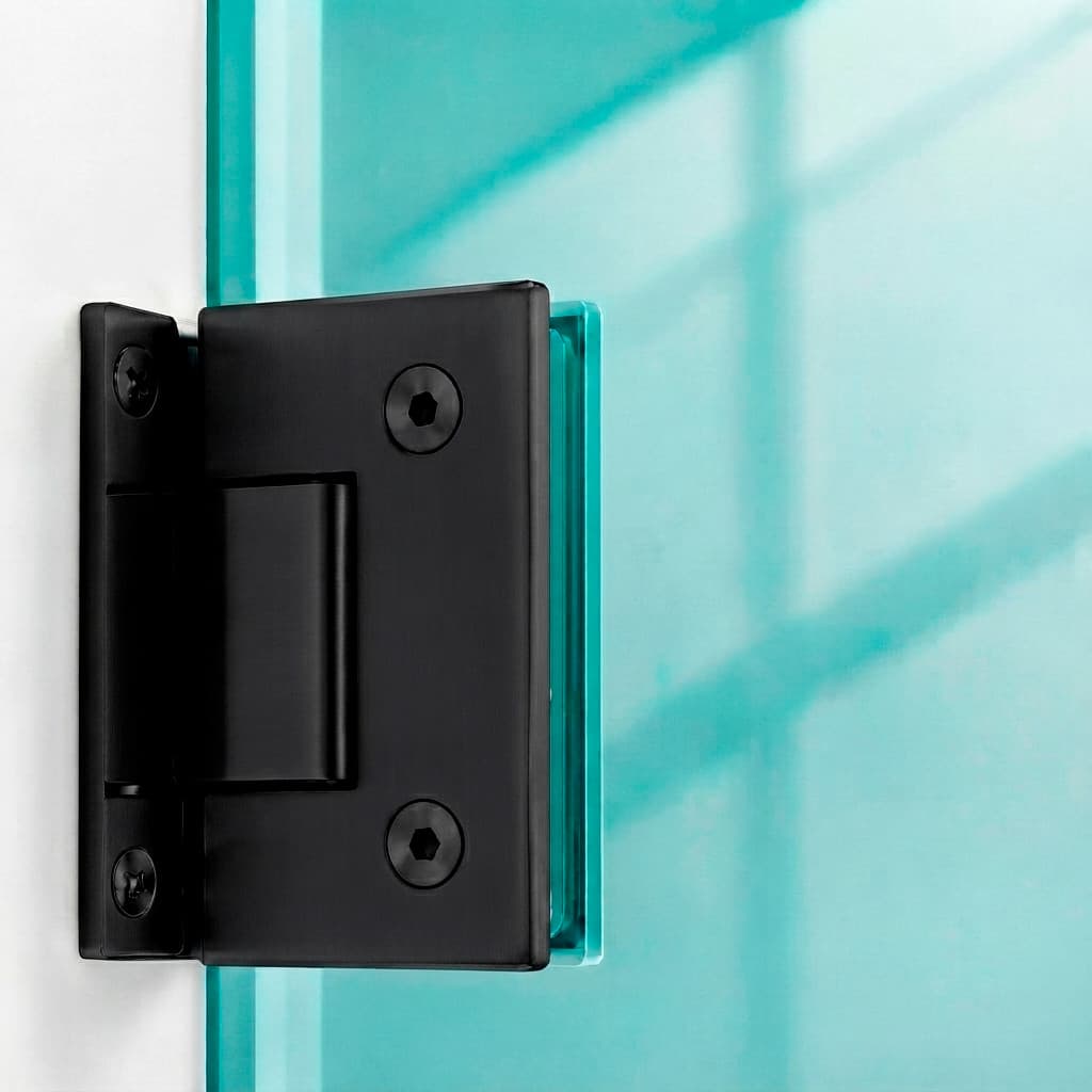 Dobradiças 1011 Decentralizada Lateral GV 48 União Vidro Alvenaria Polida Cromada Porta Box de Vidro Temperado Laminado