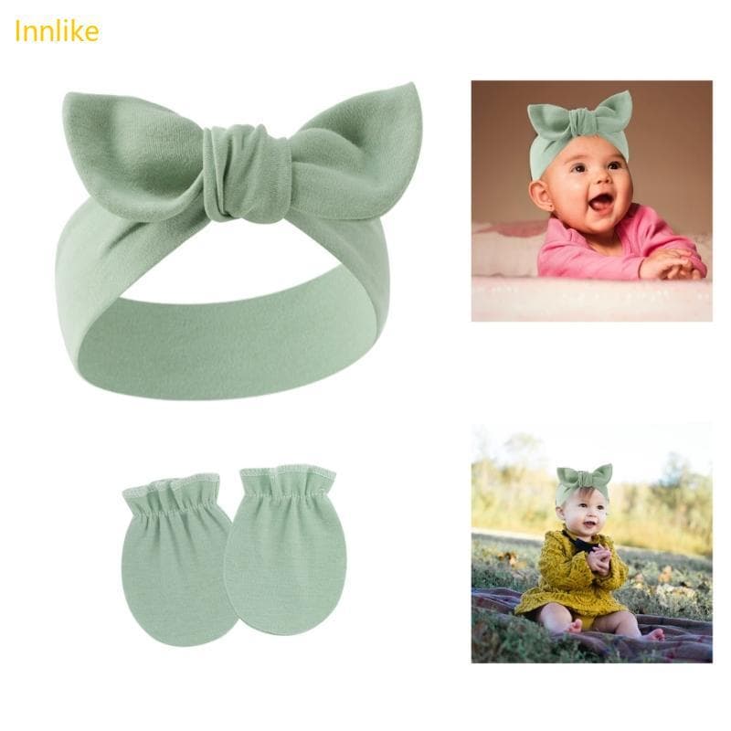 Innlike Faixa Cabeça Infantil Para Meninas Elástico Lindo Laço