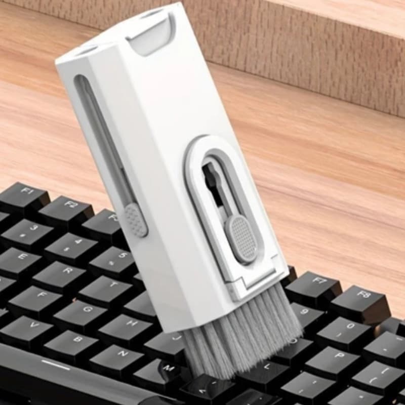 Escova de Limpeza 8 em 1 Multiuso Portátil Para Monitor Teclado Notebook Celular Fones De Ouvido MSIFILM