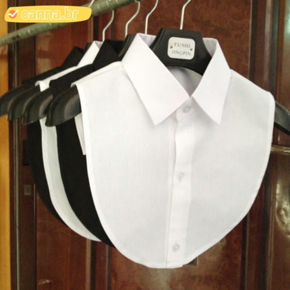 CANNA Blusa Gola Falsa Acessórios De Roupas Vintage
