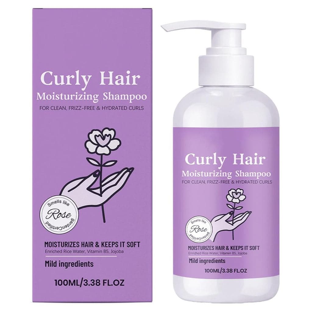 Shampoo para Cabelos Cacheados Grospe para Hidratação, Shampoo Hidratante para Cabelos Cacheados e Ondulados para Mulher