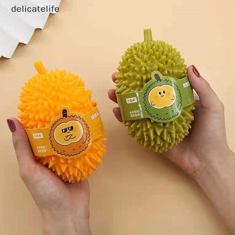Brinquedo Antiestresse Durian Pinch Música Falso Fruta Dpressão Ventilação Artefato