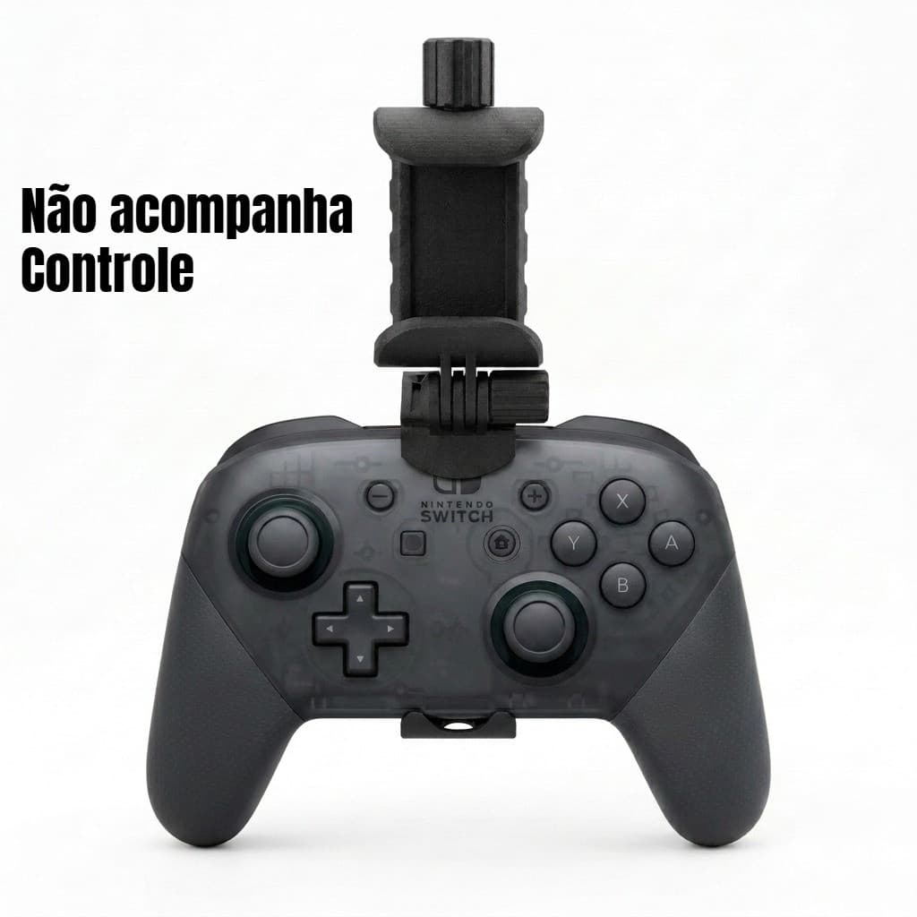 Suporte P/ Celular Controle Nintendo Switch Pro Compatível Xcloud GeForce Now Mobile
