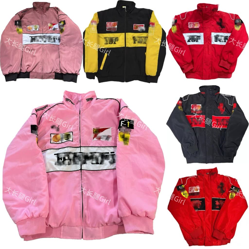 F1 camisa de corrida da motocicleta camisa Kart motocicleta equitação jaqueta europeu americano Retro Casual algodão-aco