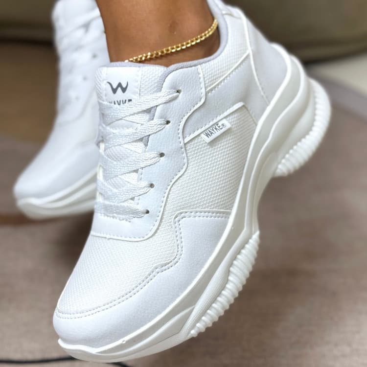 Tênis Feminino Chunky Plataforma Confortável Leve Casual Moderno Academia Caminhada Moda