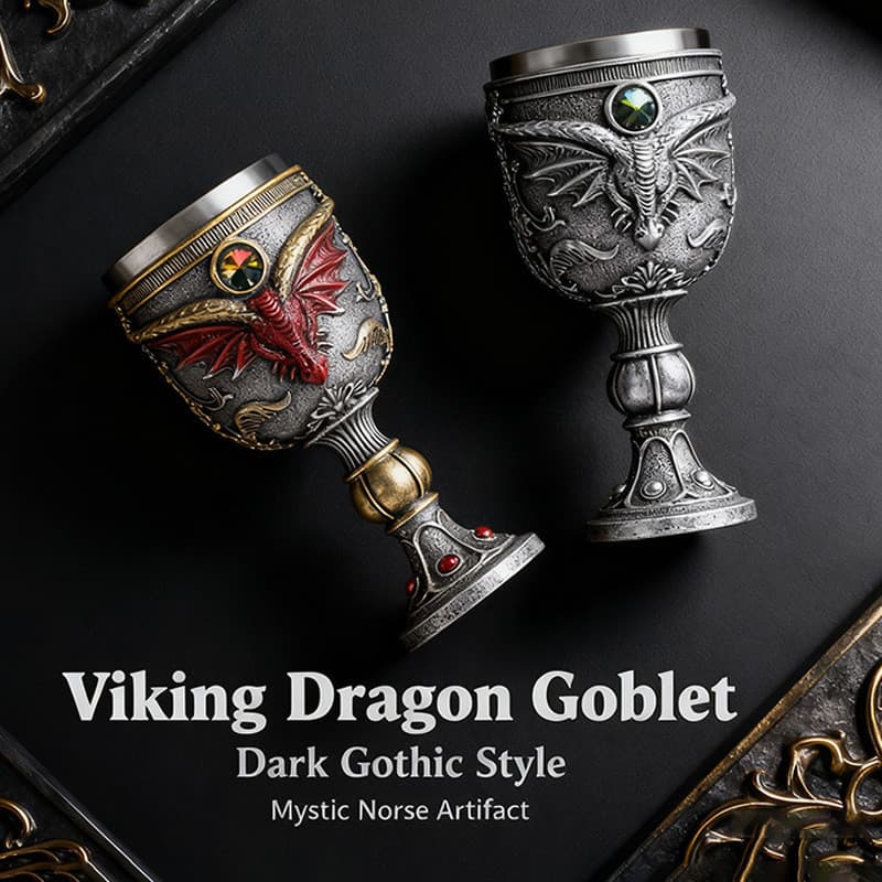Viking santo graal decoração taça única torneira barra de vidro High-End Retro mistura vidro Cocktail vidro