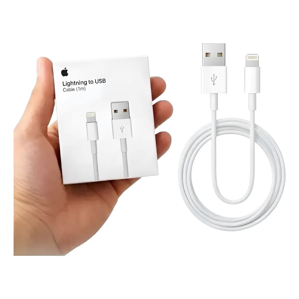 Cabo Carregador iPhone Lightning Usb 1m Branco