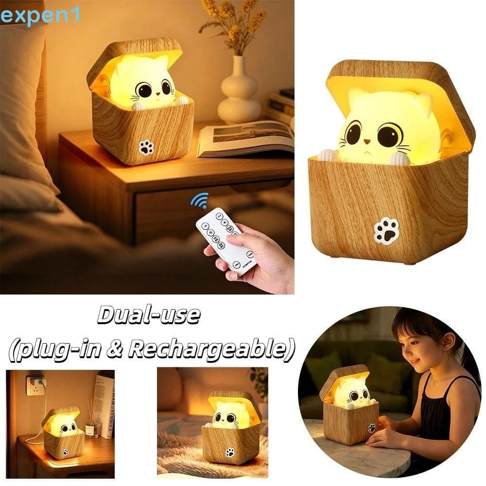 Lâmpada De Mesa Inteligente EXPEN , Luz Noturna LED De 3 Modos De Cor , Para 36v/1000mAh 3000mAh