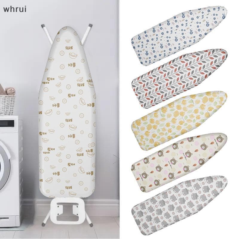 [WHRUI] Capa Para Tábua De Passar Roupa Resistente Ao Calor Com Design Floral E Animal Ajuste Universal