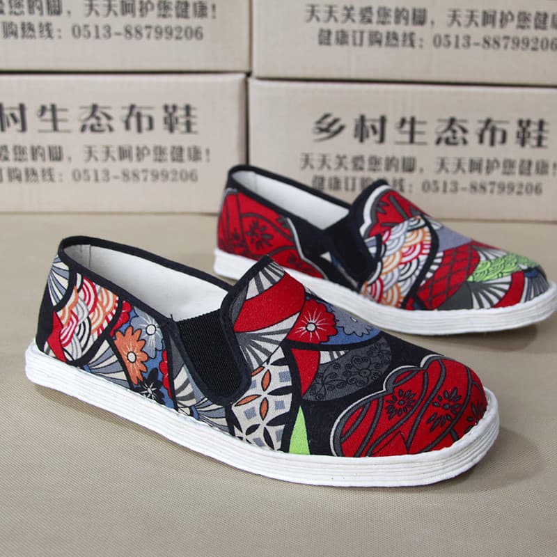 Moda casal sapatos velho pequim Melaleuca sola pano sapatos das mulheres dos homens verão outono Casual respirável escor