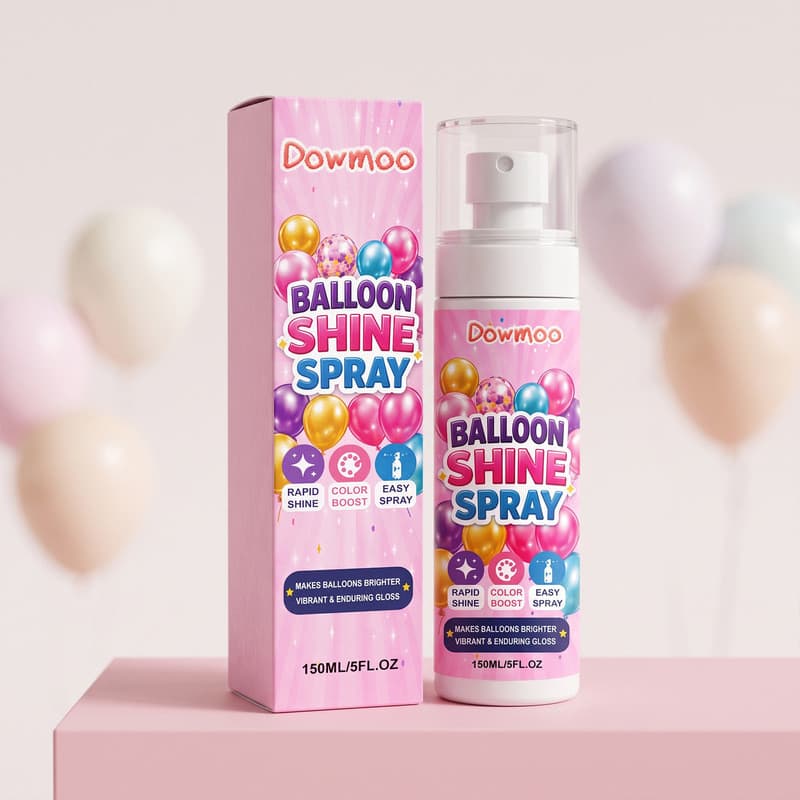 Estoque pronto DOWMOO Balão Iluminador Spray Festa de Natal Multi-Cênio Aplicável Atmosfera Decoração Balão Spray Ilumin