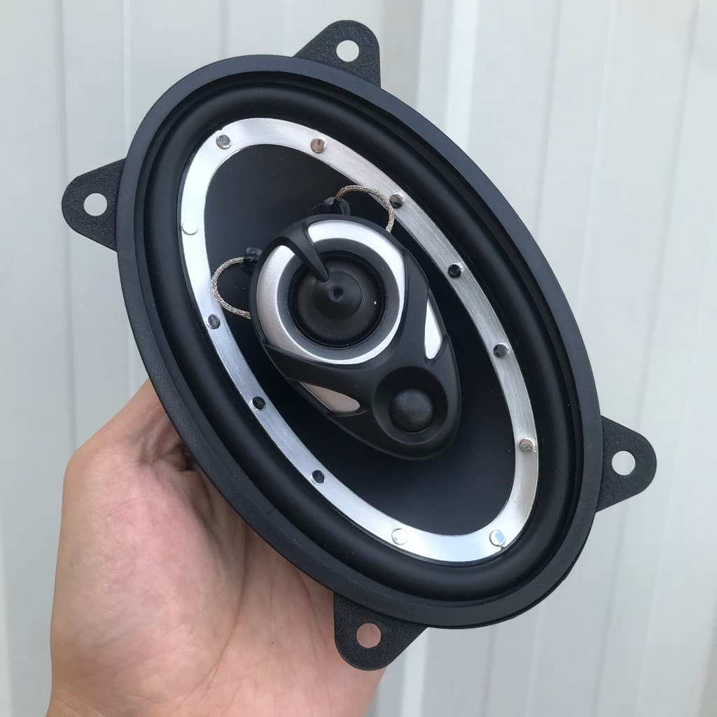 Original 4 por 6 alto-falante Coaxial 4*6 alto-falante 4 Ou 50w doméstico alta fidelidade modificação do carro 4x6 alto-