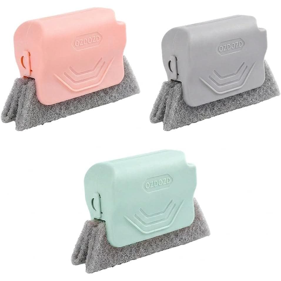 MagicWindowTrack Cleaner, conjunto de escovas de limpeza portáteis atualizado de 2025, usado para trilhos de janelas, fr