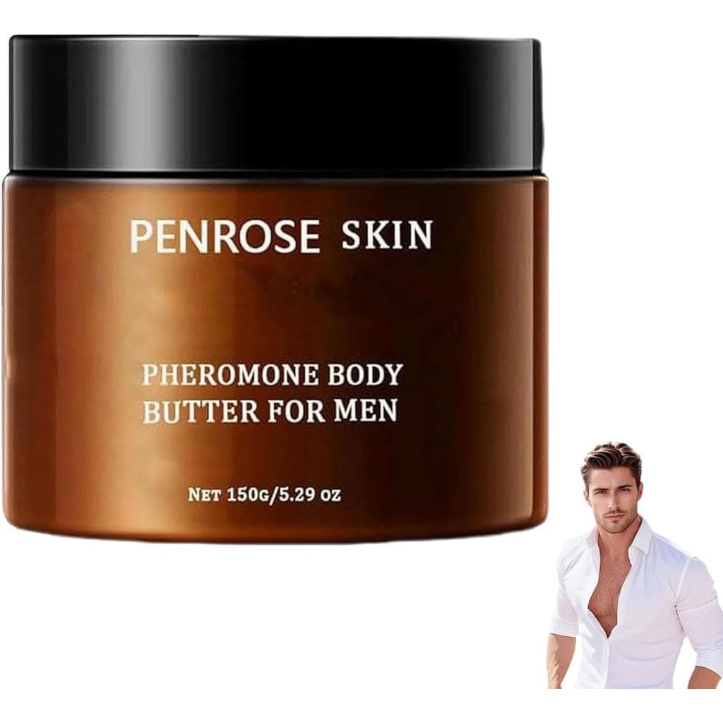 Manteiga Corporal Penrose para Homens, Manteiga Corporal Masculina com Aroma de Colônia, Hidratação de Longa Duração par