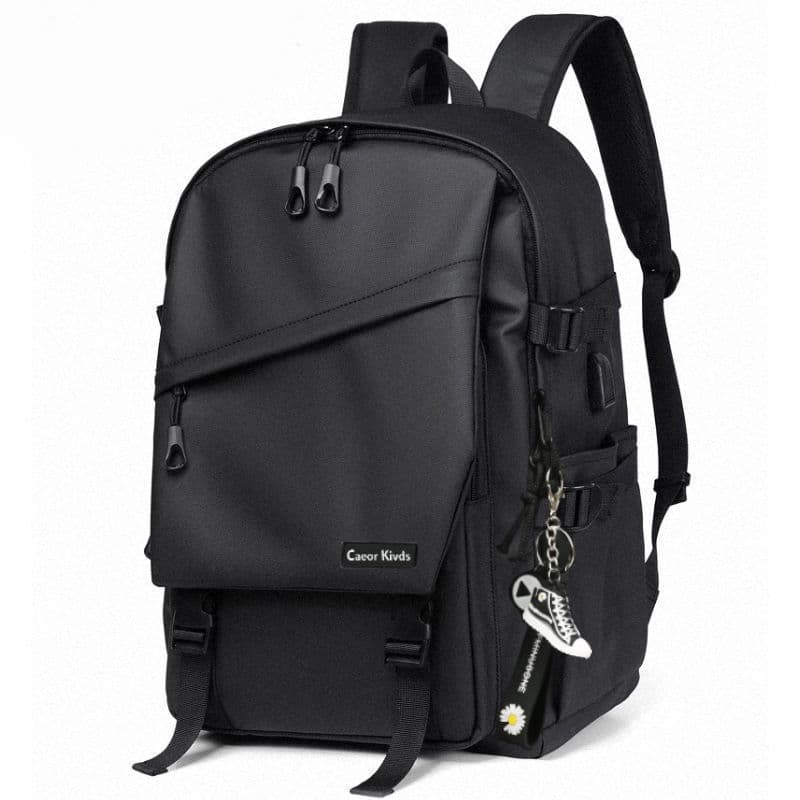 Mochila masculina estudante universitário ins Street Wear Campus mochila masculina feminina versão coreana simples All-M