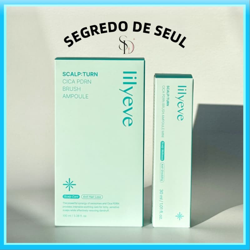 LILYEVE Scalp:Turn Cica PDRN Brush Ampoule 30ml, 100ml
