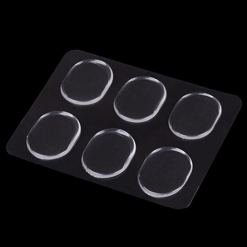 [sourcecome] 6 Pcs Tambor Mudo Almofada Silicone gel Silenciador Instrumento De Percussão Prática Boutique