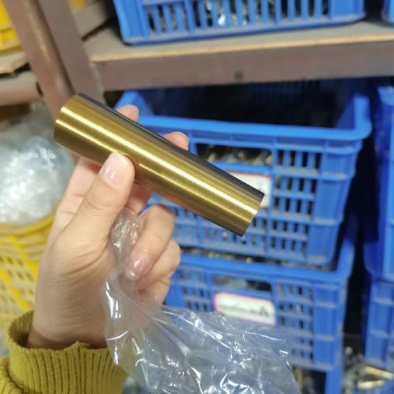 Protetores de pés cónicos em aço inoxidável, titânio e ouro, ferragens de luxo leve para móveis, protetores de pés para