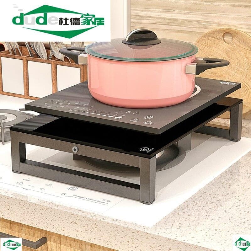 Suporte de fogão de indução, prateleira de cozinha de micro-ondas, fogão integrado a gás Natural, prateleira de fogão el