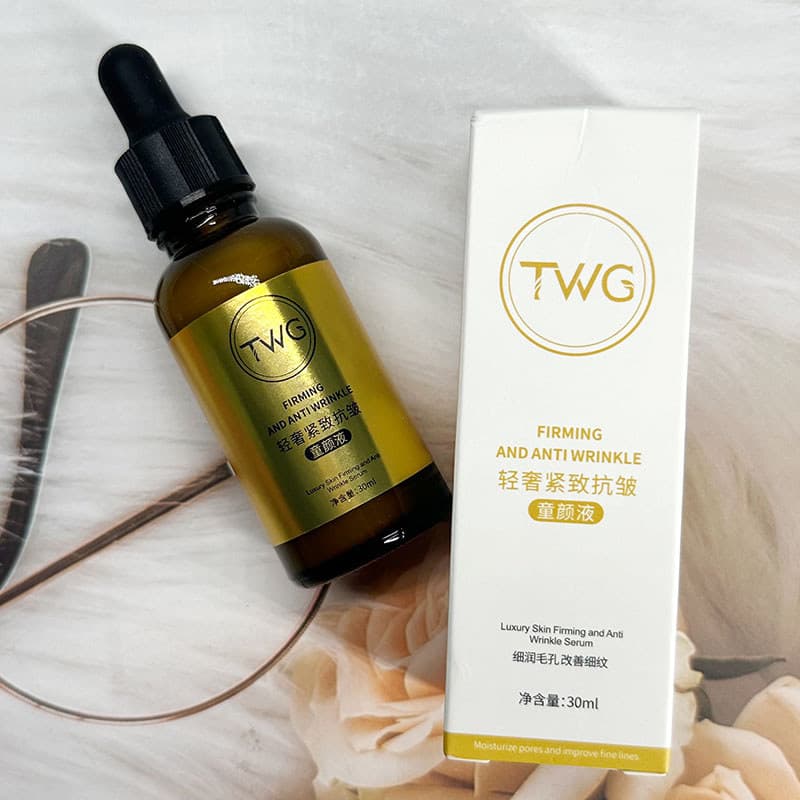 TWG luz luxo endurecimento anti-rugas loção juvenil fino úmido poros hidratante hidratante anti-rugas loção juvenil essê
