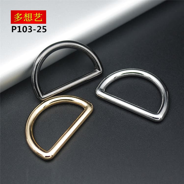 Do Xiangyi Bons produtos Fivela em forma de D de metal de alta qualidade Roupas Fivela em forma de D Fivela de Hardware