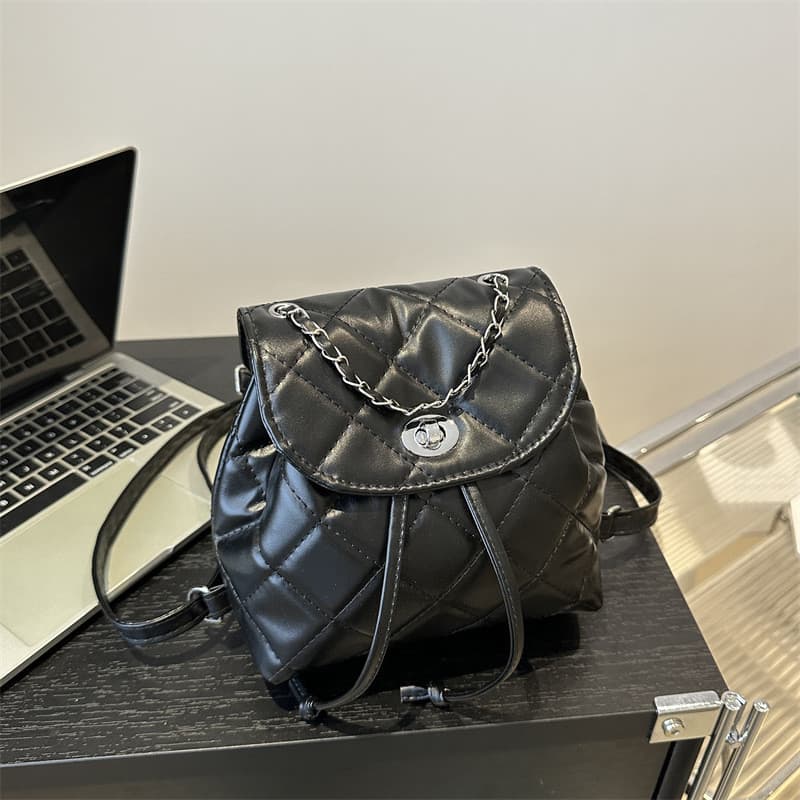 Super quente moda na moda mochila feminina mochila de couro macio versão coreana All-Match simples 2026 novo estilo eleg