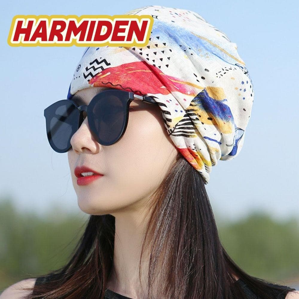Turbante MIOSHOP , Chapéu Baotou Respirável Resistente Ao Sol , Boné Hijab De Seda Gelada Macio De Verão Feminino