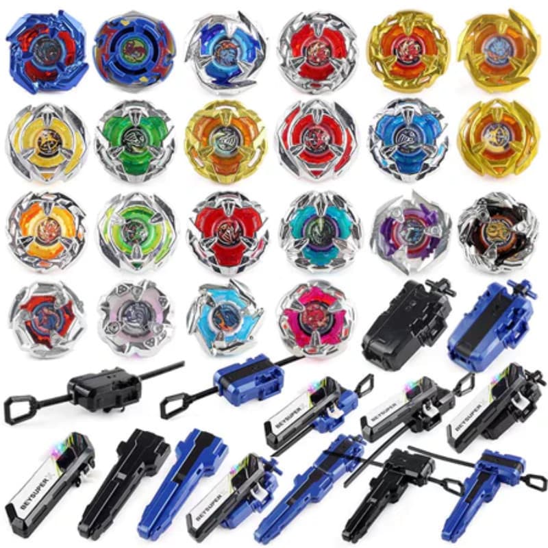 X Gyro Fidget Metal Spinning Battle Top Toys BX Launcher Handle Presentes Para Meninos E Meninas