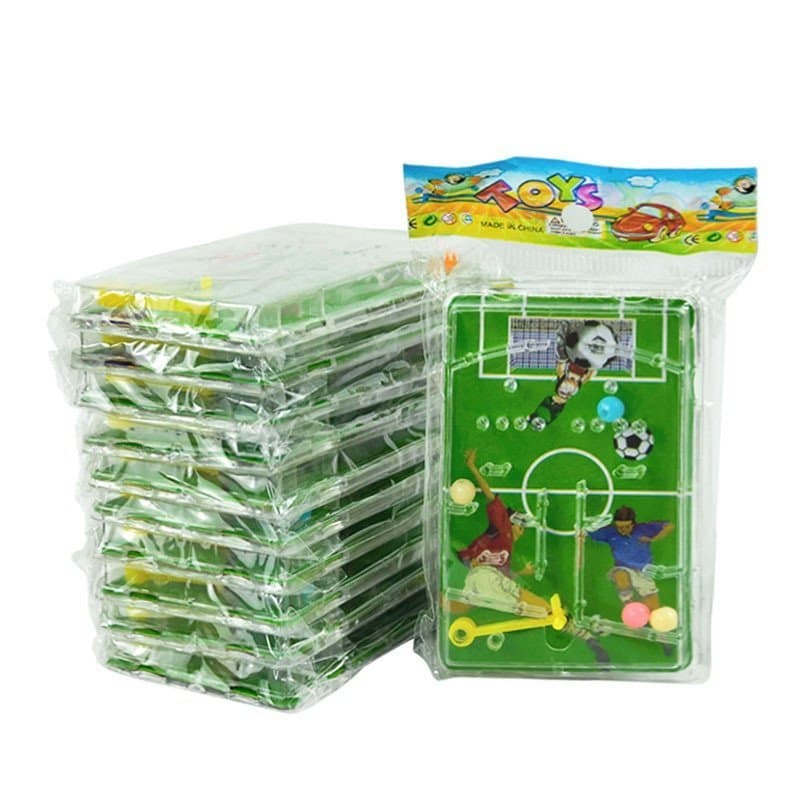 10 peças de Brinquedo Educativo Labirinto de Futebol para Crianças, Decoração de Festa de Aniversário, Lembranças S