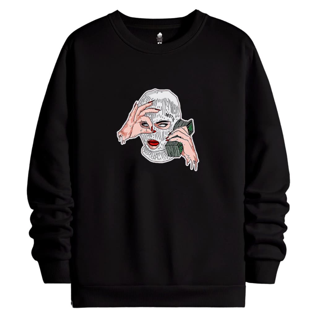 Moletom Ladra Moda Swag Tumblr Cash Money Gola Redonda Dólar Streetwear
