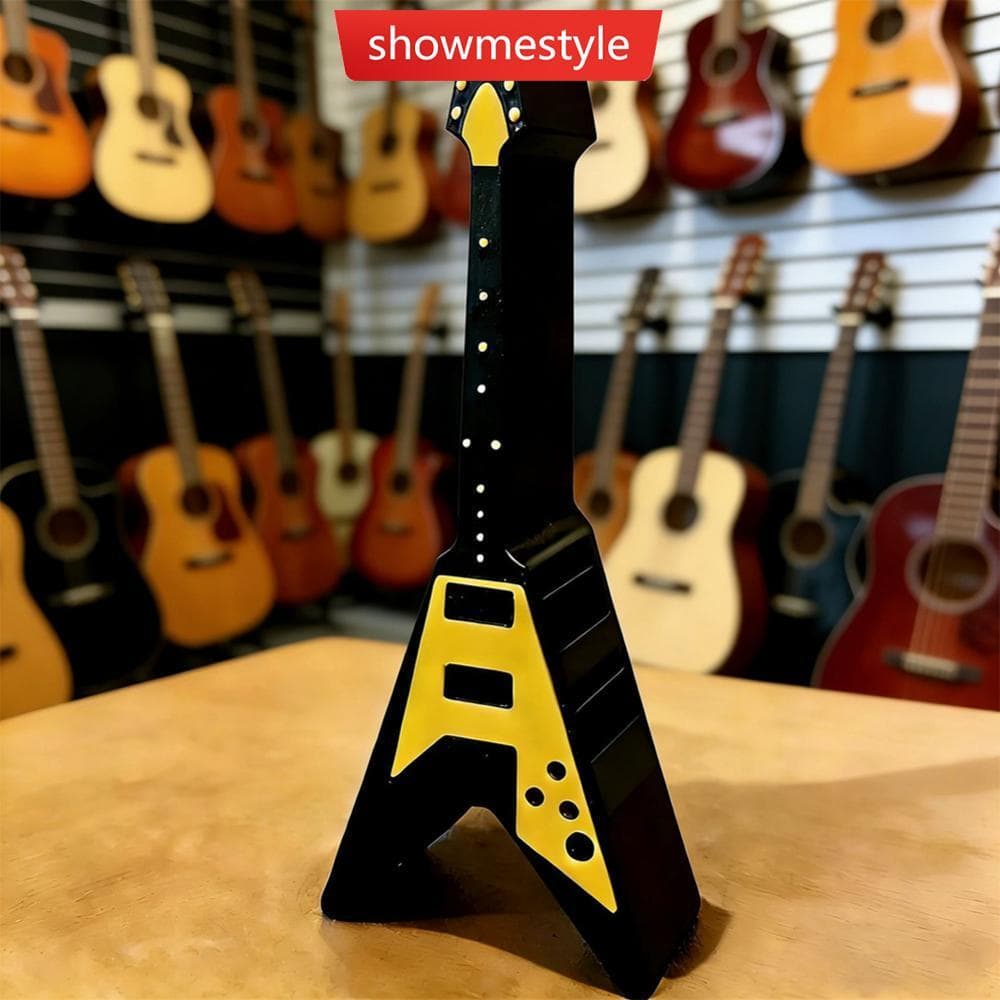 SMS 3D Impresso Amplificador De Guitarra Forma Picareta Organizador Em De V Suporte De Armazenamento Portátil À Prova De