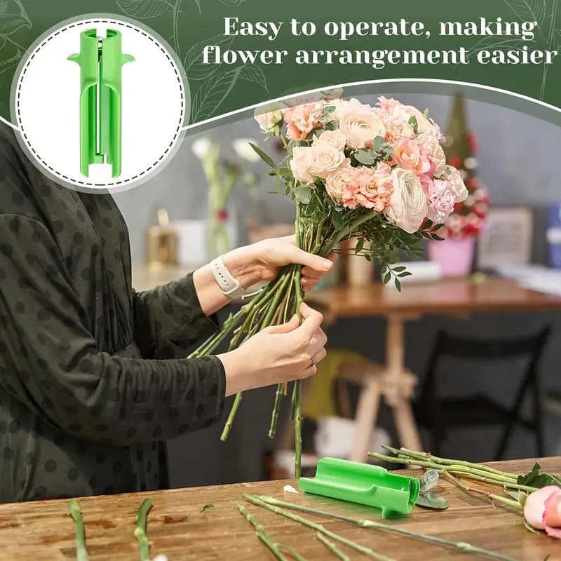 Ferramenta para remover espinhos de rosas, ideal para floriculturas e uso doméstico.