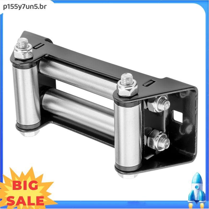 Guia De Cabo Fairlead 6 " (152MM) Rolo De Guincho Adequado Para Guinchos UTV De 4000-5500 LBS