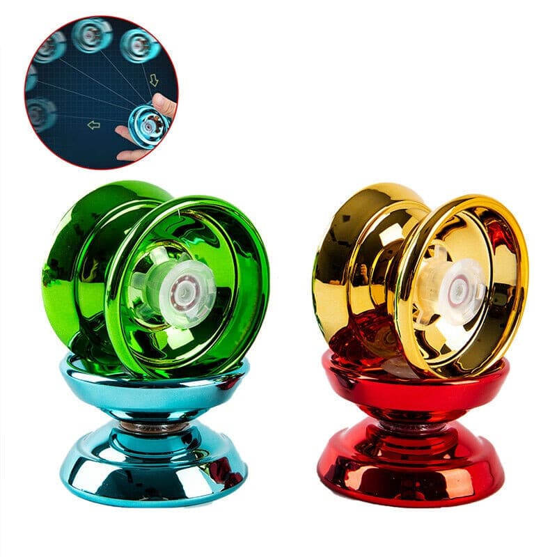 Yoyo Com Corda De Giro Profissional Em Liga De Alumínio