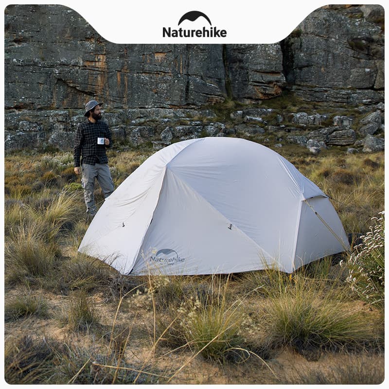 Naturehike naturehike Monga Tenda Dupla Ultraleve Profissional Acampamento Ao Ar Livre Montanhismo Acampamento À Prova d