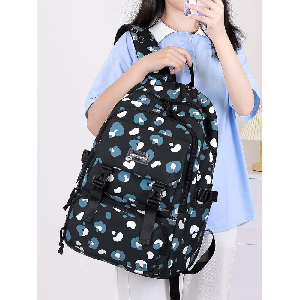 Mochila escolar para meninas, estudantes do ensino médio, grande capacidade, estudantes universitários, mochila 2025, no