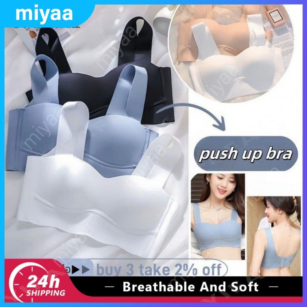 Sutiã Push-Up 1/2, Sem Alças, Previne Flacidez, Sutiã Sem Aro miyaa.br