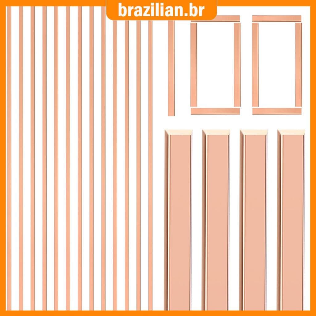 100 Peças 15 % Hastes De Brasagem De Prata BCuP-5 Solda Phos Ligas Cobre Soldagem Planas 0.05x0.13x9.85 Polegadas SHOPCY