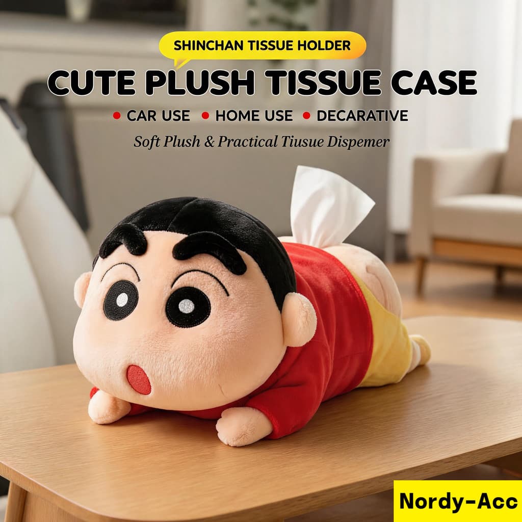 Suporte De Tecido Pendurado Engraçado Dos Desenhos Animados Crayon Shin-chan-Personagem Fofo , Uso Em Várias Cenas , 1 U