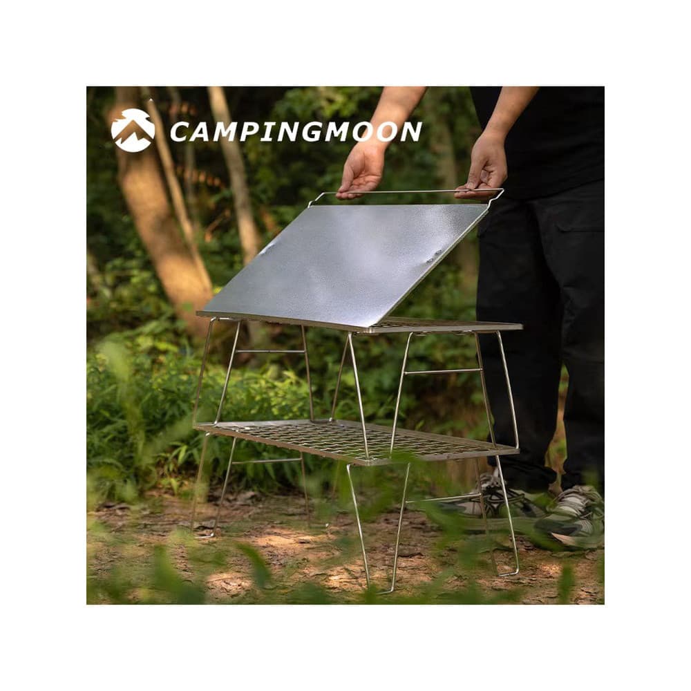 Coman padrão de aço inoxidável triângulo telhado resistente a altas temperaturas quadrado telhado Multi-Purpose acessóri
