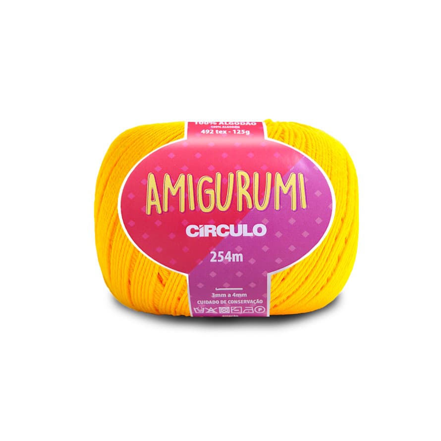 Fio Amigurumi Circulo 125gr/254mts Circulo Novas Cores