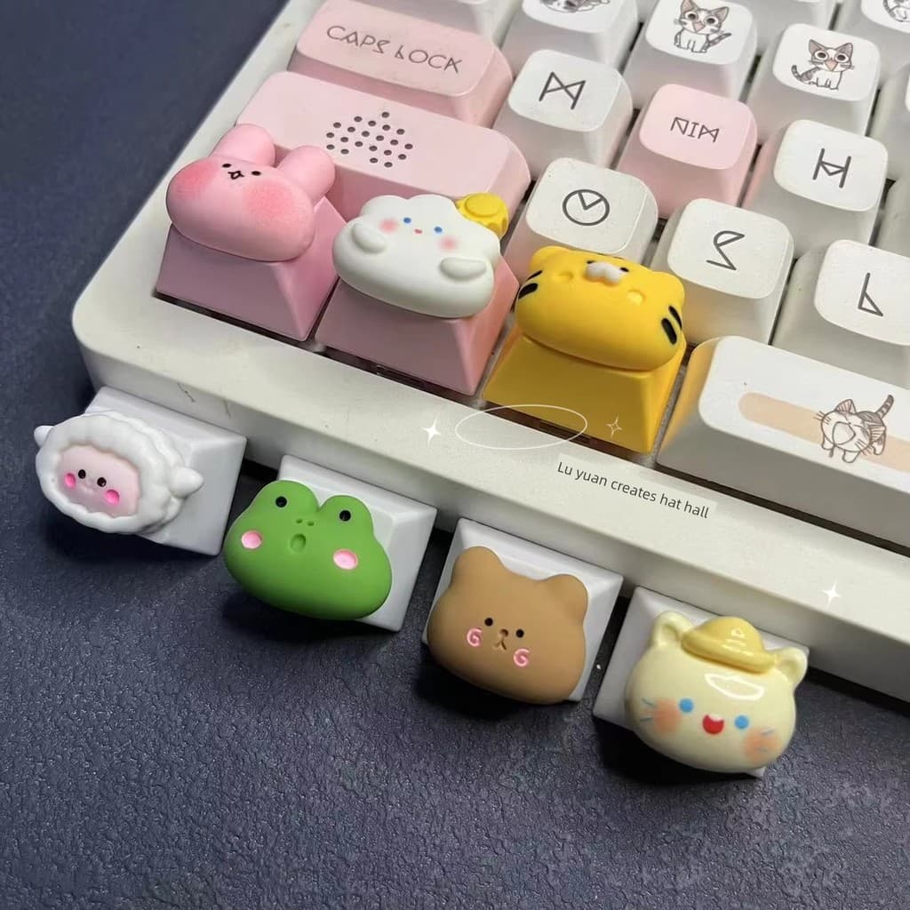 Ctrl/alt Keycap 1.25U Exclusivo Keycap Manicure Aumentando Sapo Teclado Mecânico Keycap Suplemento de Cordeiro