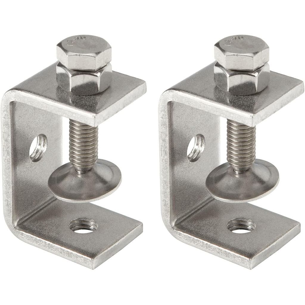 2 Peças de Grampo C em Aço Inoxidável 304, Grampo G, Tigre, Grampo de Alta Resistência para Marcenaria, Ferrament
