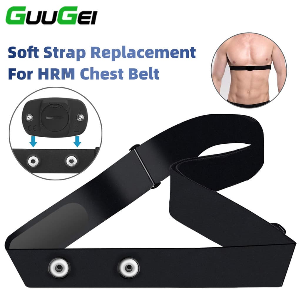 Guugei Cinta Torácica De Frequência Cardíaca Monitor De Freqüência Sensor Banda Cinto Para Garmin Bryton XOSS iGPSPORT