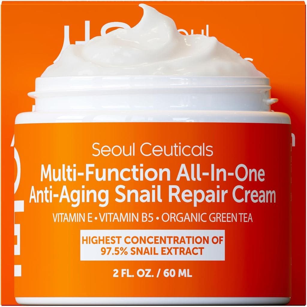 SeoulCeuticalsHidratante de Mucina de Caracol97,5%-KoreanCareReparador de Caracol-Dia&NoiteAntienvelhecimentoKBeautycare