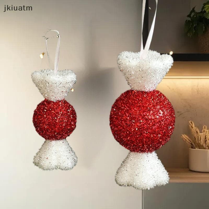 [jkiuatm] Enfeites De Espuma De Natal Decorações Festivas De Férias Festiva Ornamento De Bastão De Doces De Hortelã-Pime
