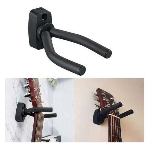 Suporte De Parede Orquezz P Violão/guitarra/baixo Preto