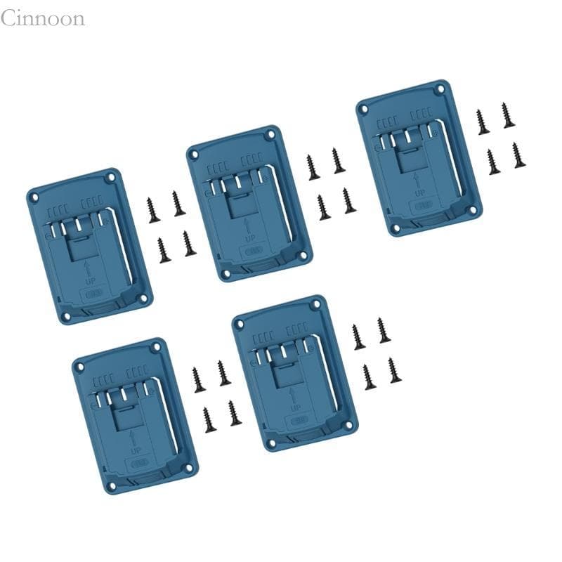 CINN 5 Peças Organizadores Suporte Cabide Ferramentas Resistentes, Para 18V, Perfeito Oficina Compact